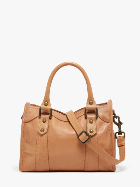 Cross Body Tas Cow Leder Basilic pepper Bruin cow BCOW72 ander zicht 4