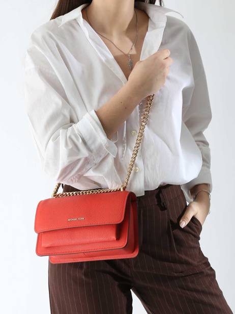 Cross Body Tas Claire Michael kors Wit claire T4GC7L3T ander zicht 1