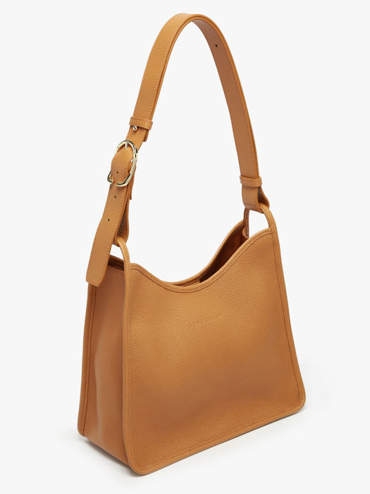Longchamp Le foulonné Schoudertas Bruin