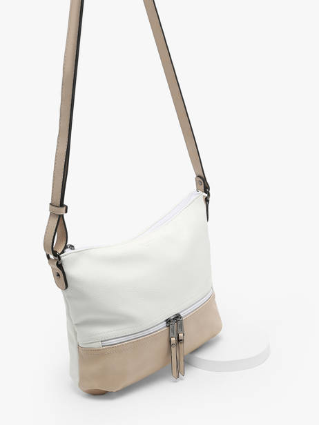 Cross Body Tas Gracieuse Hexagona Wit gracieuse 315314 ander zicht 2