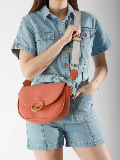 Cross Body Tas M Crocus Woomen Rood crocus WCRO04 ander zicht 1