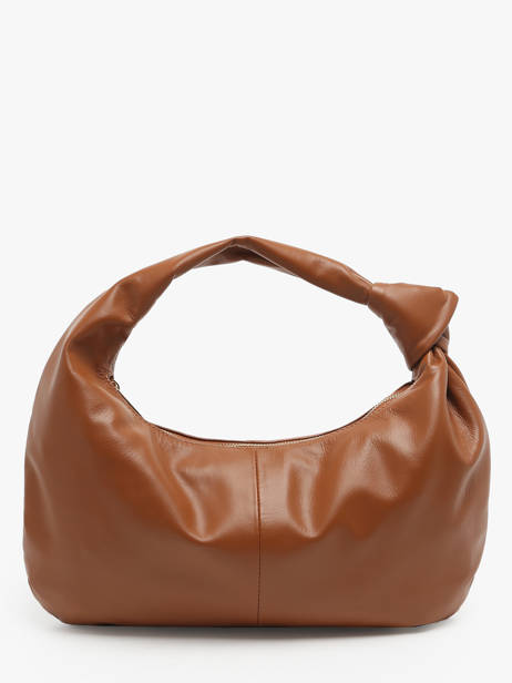 Schoudertas Sauvage Leder Milano Bruin sauvage SA24114