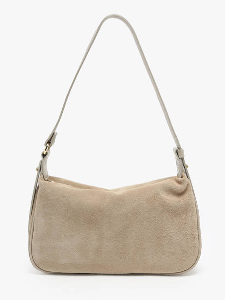 Schoudertas /cross Body Velvet Caviar Leder Milano Beige velvet caviar VC24113