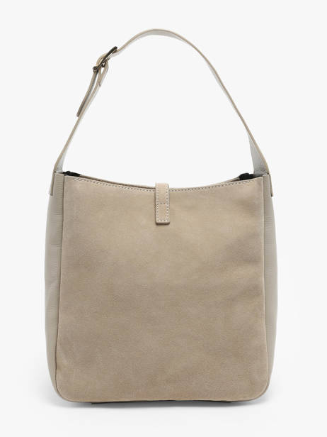 Schoudertas Velvet Caviar Leder Milano Beige velvet caviar VC24118 ander zicht 4