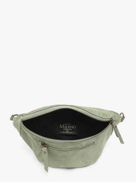 Heuptasje Milano Groen velvet VE24119 ander zicht 3