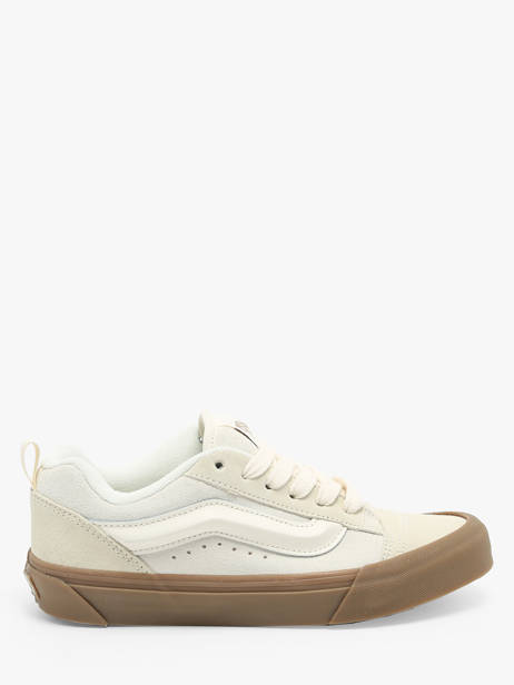 Sneakers Knu Skool Uit Leder Vans Beige unisex 9QCDBS