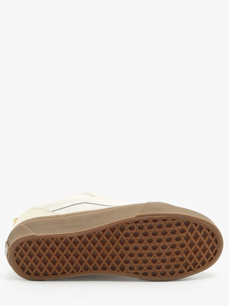 Sneakers Knu Skool Uit Leder Vans Beige unisex 9QCDBS ander zicht 5