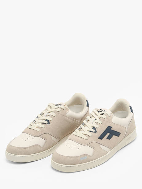 Sneakers Palmer Uit Leder Faguo Beige men 25CG3209 ander zicht 1