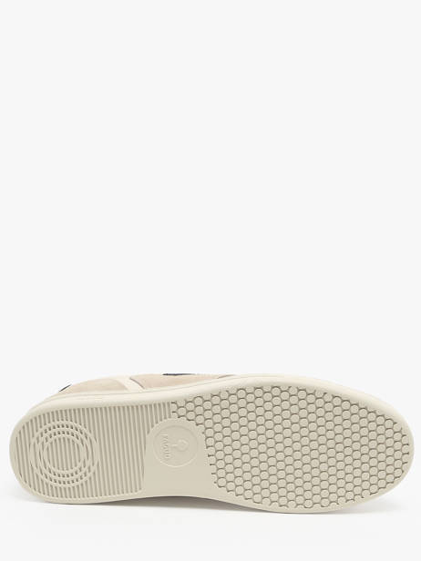 Sneakers Palmer Uit Leder Faguo Beige men 25CG3209 ander zicht 4