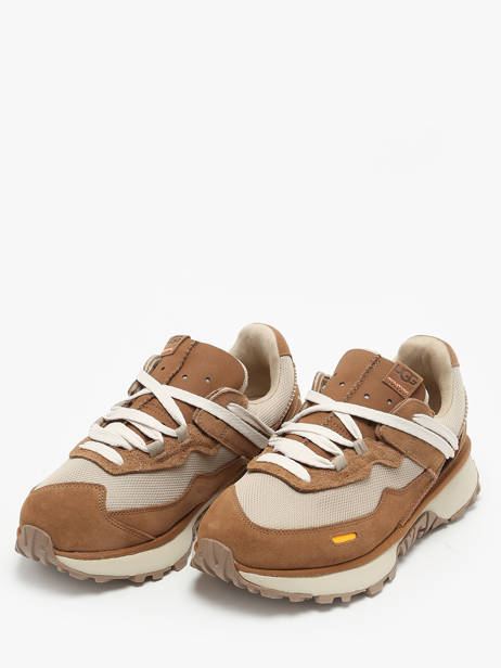 Sneakers Retrofi Low Uit Leder Ugg Bruin men 1167070 ander zicht 1