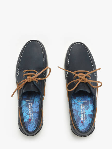 Bootschoenen Orland Uit Leder Redskins Blauw men ORLAND ander zicht 3