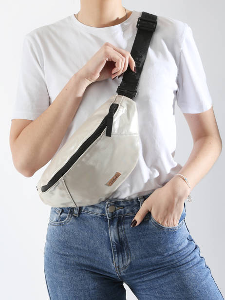 Medium Omkeerbare Belt Bag Cabaia Grijs belt bag BELTBAGM ander zicht 2