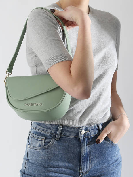 Cross Body Tas Piper Valentino Groen piper VBS8DM09 ander zicht 1