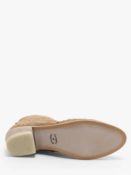 Enkellaarsjes Met Hak Nelly Uit Leder Alpe Bruin women 53911101 ander zicht 5