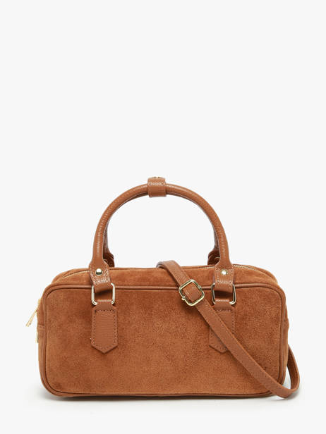 Handtas Velvet Caviar Leder Milano Bruin velvet caviar VC24112 ander zicht 4