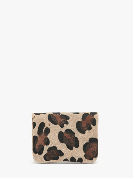 Portemonnee Leder Milano Veelkleurig velvet leopardo VL23092 ander zicht 2