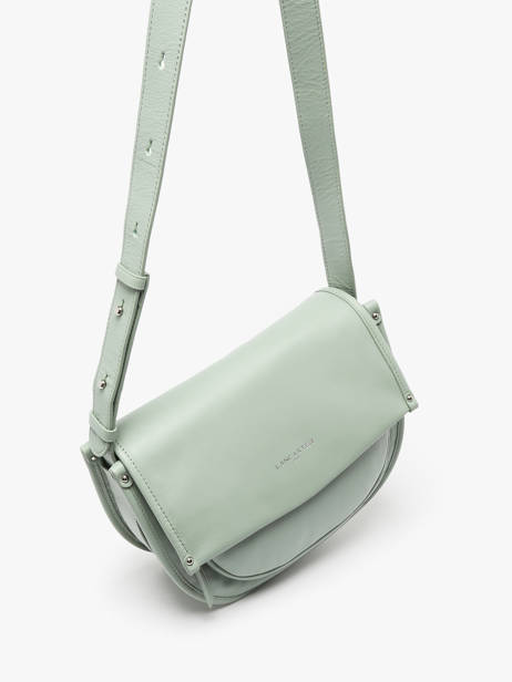 Cross Body Tas Soft Selma Leder Lancaster Groen soft selma 2 ander zicht 2