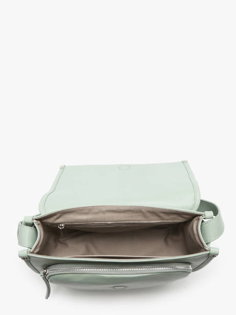 Cross Body Tas Soft Selma Leder Lancaster Groen soft selma 2 ander zicht 3