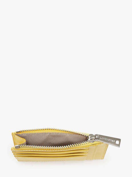 Portefeuille Leder Lancaster Geel paris pm 22 ander zicht 1