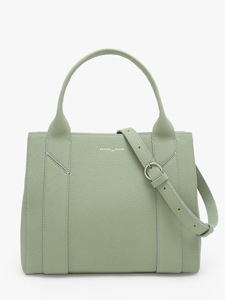 Handtas Breda Leder Nathan baume Groen mondrian 2 ander zicht 4