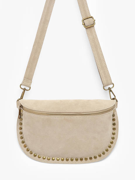 Heuptasje Milano Beige velvet VE24112 ander zicht 2