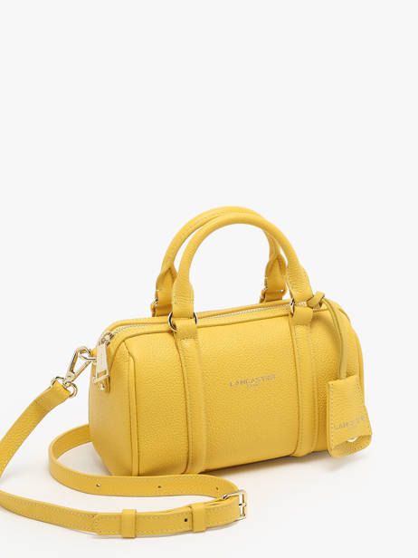 Cross Body Tas Milano Ana Leder Lancaster Geel milano ana 101 ander zicht 2