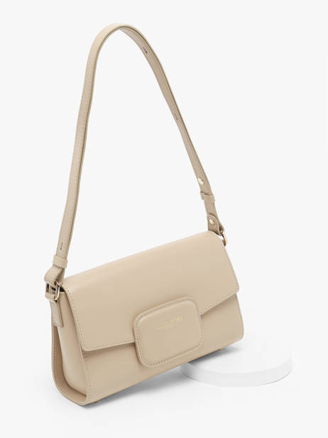 Cross Body Tas Paris Pad Leder Lancaster Beige paris pad 54 ander zicht 2