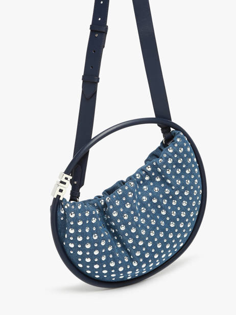 Schoudertas M Domino Denim En Studs Sonia rykiel Blauw domino SA17CO66 ander zicht 2