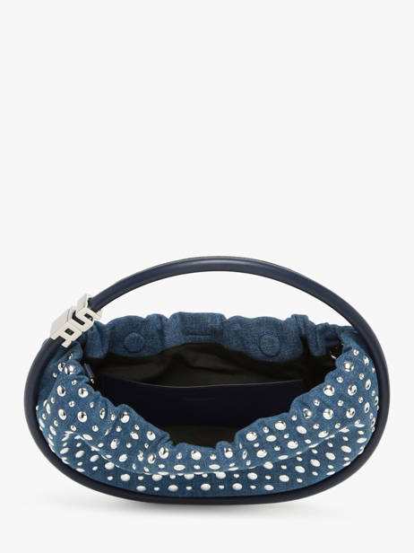 Schoudertas M Domino Denim En Studs Sonia rykiel Blauw domino SA17CO66 ander zicht 3