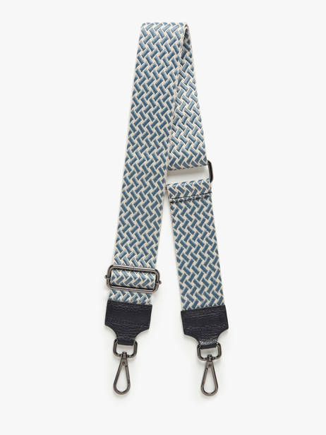 Schouderriem Milano Blauw caviar CA2112ZZ