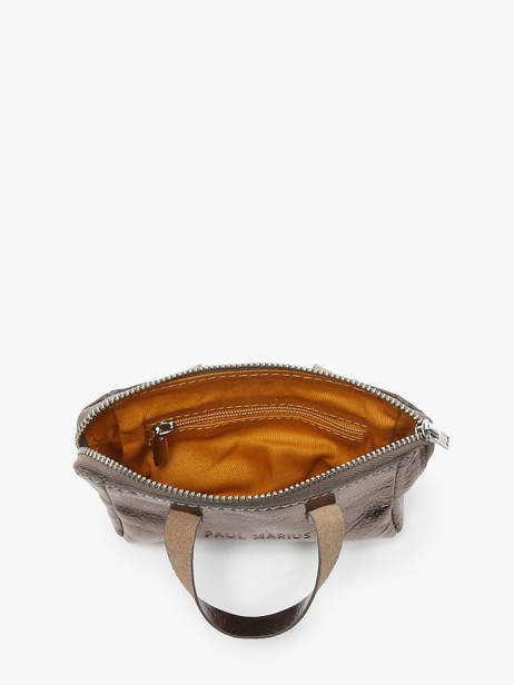 Portemonnee Mon Premier Leder Paul marius Zilver vintage PREMIER ander zicht 1