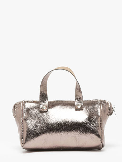 Portemonnee Mon Premier Leder Paul marius Zilver vintage PREMIER ander zicht 2