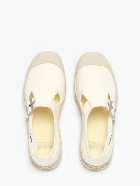 Sneakers Pampa M-jane Washed Palladium Wit women 94475100 ander zicht 4