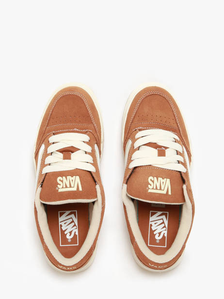 Sneakers Hylane Uit Leder Vans Bruin women D1JBRO ander zicht 4