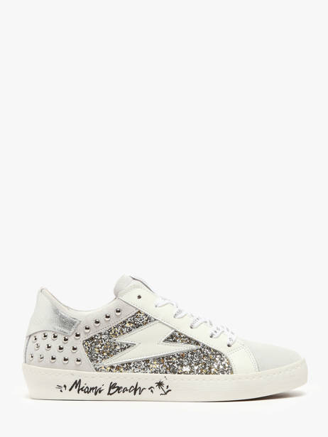 Sneakers Roy Uit Leder Semerdjian Wit women ROYB502