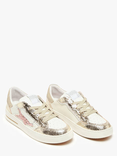 Sneakers Ale Uit Leder Semerdjian Goud women ALEB717 ander zicht 2