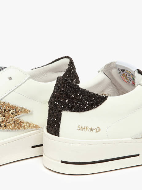 Sneakers Maya Uit Leder Semerdjian Wit women MAYAB672 ander zicht 3
