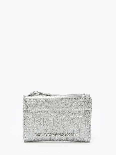 Portefeuille Lola casademunt Zilver logo 16