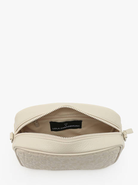Cross Body Tas Logo Lola casademunt Beige logo 65 ander zicht 3