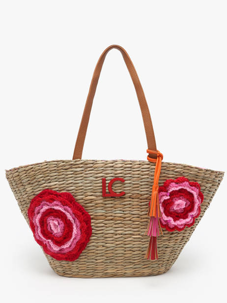 Schoudertas Panier Stro Lola casademunt Beige panier 93
