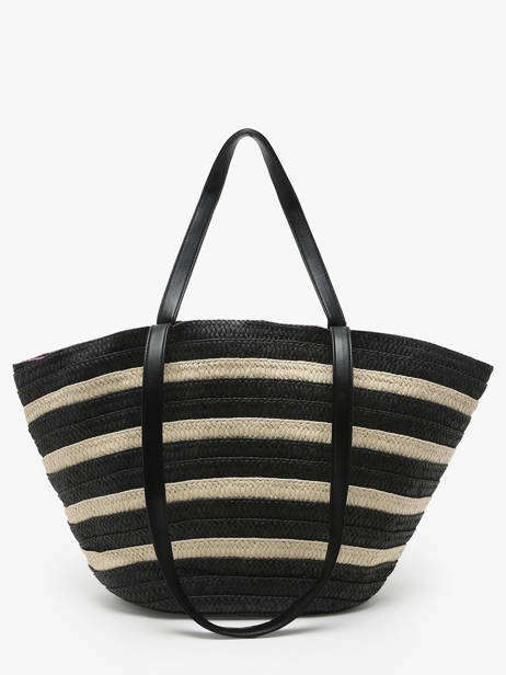 Schoudertas Panier Stro Lola casademunt Zwart panier 92 ander zicht 4