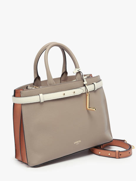 Handtas Faubourg Leder Lancel Wit faubourg A13548 ander zicht 2