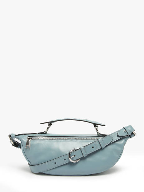 Cross Body Tas S Origami Leder Lancel Blauw origami A12527 ander zicht 4