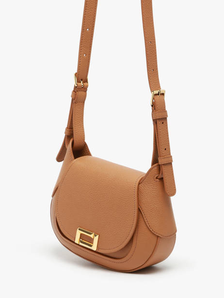 Cross Body Tas Paulette Leder Lancel Bruin paulette A13330 ander zicht 2