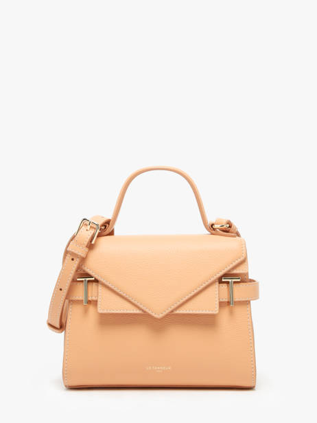 Cross Body Tas S Emily Grain Leder Le tanneur Oranje emily TEMI1006