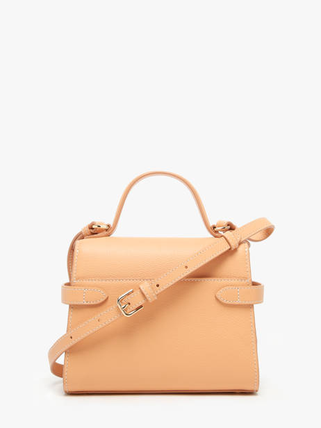 Cross Body Tas S Emily Grainé Leder Le tanneur Oranje emily TEMI1006 ander zicht 4