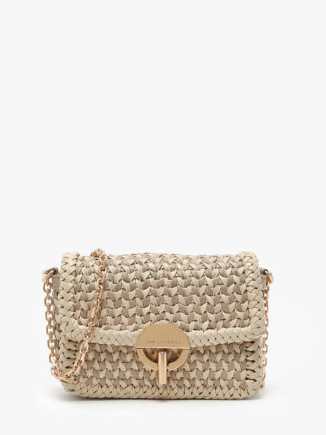 Cross Body Tas Moon Leder Vanessa bruno Beige moon 15V40326