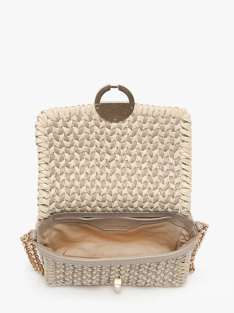 Cross Body Tas Moon Leder Vanessa bruno Beige moon 15V40326 ander zicht 3