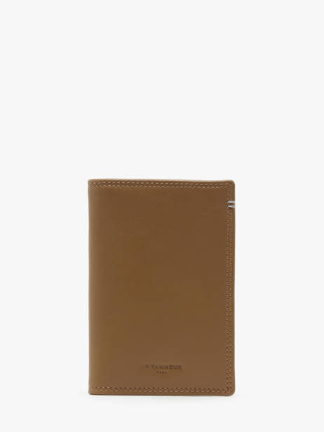 Kaarthouder Leder Le tanneur Bruin martin TMIN3506