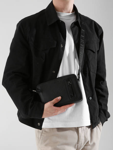 Cross Body Tas Flèche Etrier Zwart fleche EFLE730S ander zicht 1